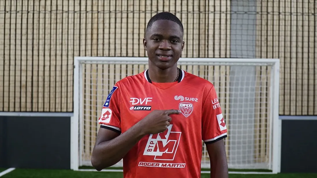 Cyril Loïc Etoga a signé un contrat au DFCO qui court jusqu'à 2024